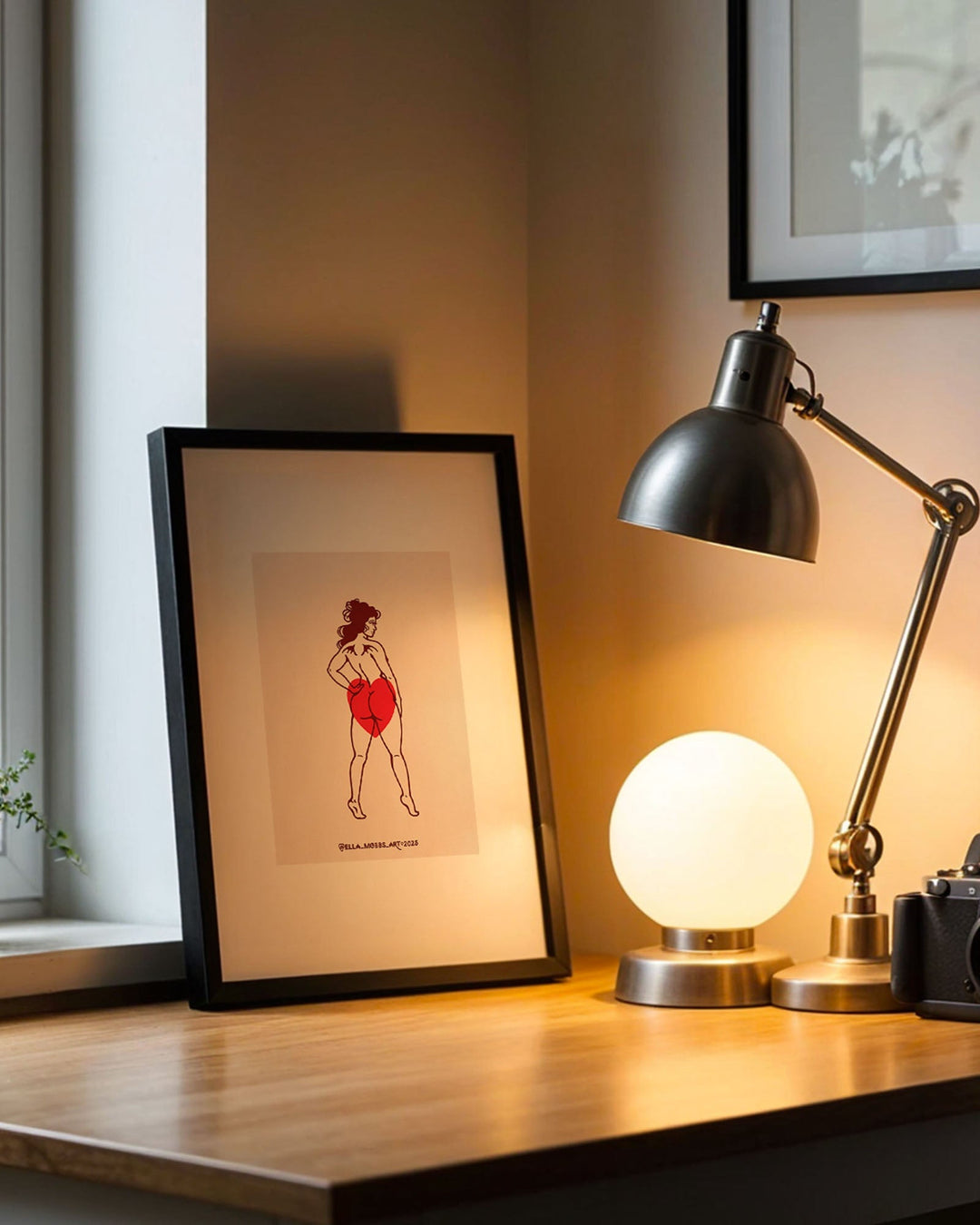 Bat Wings and Booty Print - Ella Mobbs