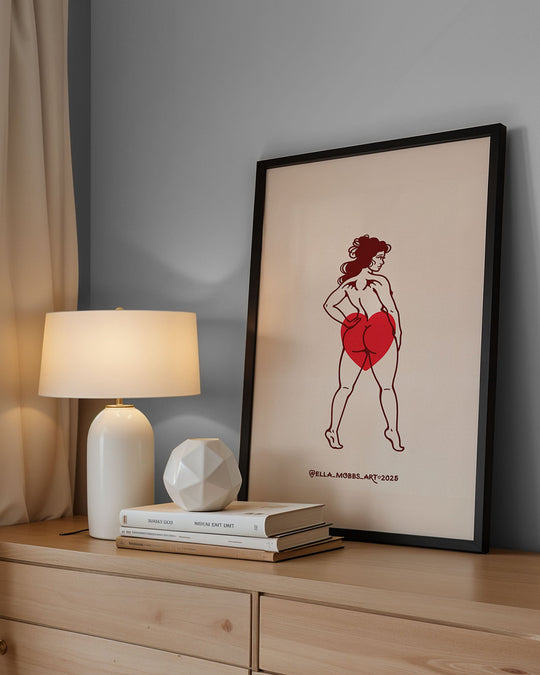 Bat Wings and Booty Print - Ella Mobbs