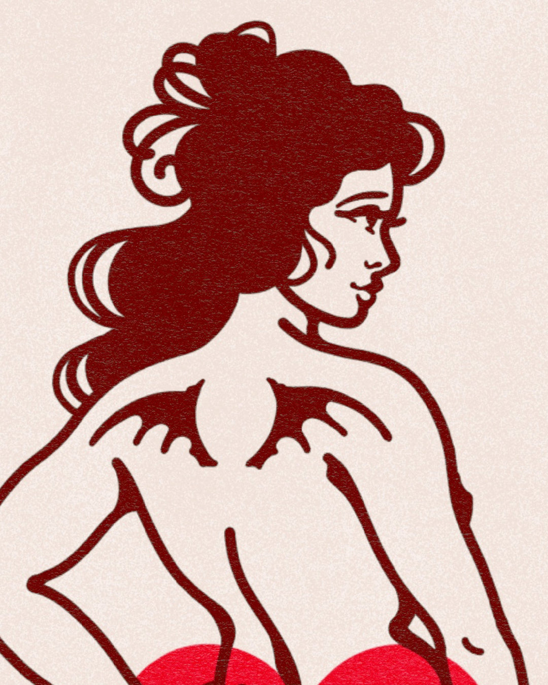 Bat Wings and Booty Print - EllaMobbs