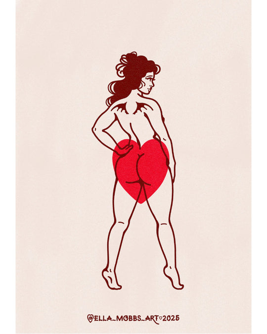 Bat Wings and Booty Print - EllaMobbs