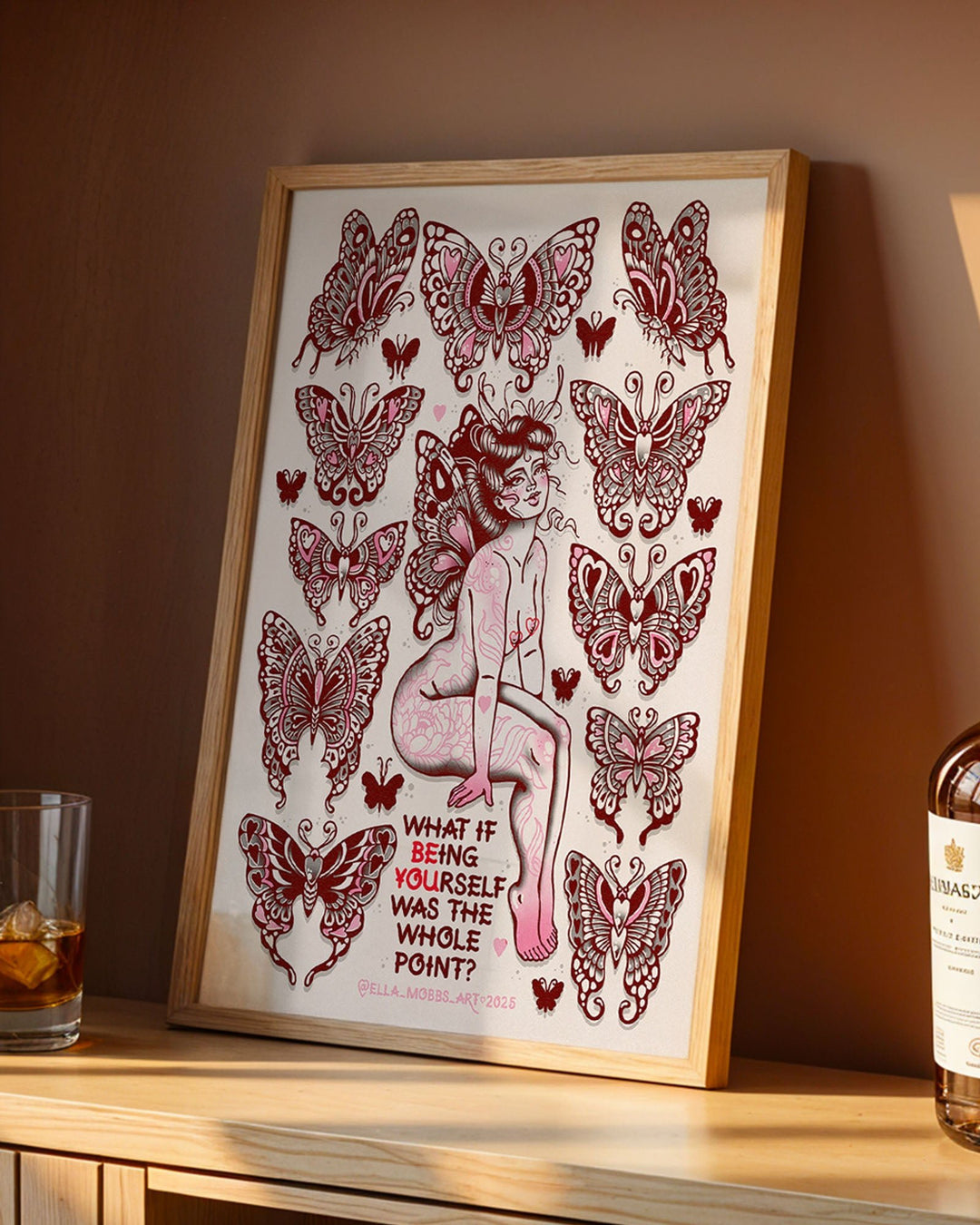 Be Yourself Print - Ella Mobbs