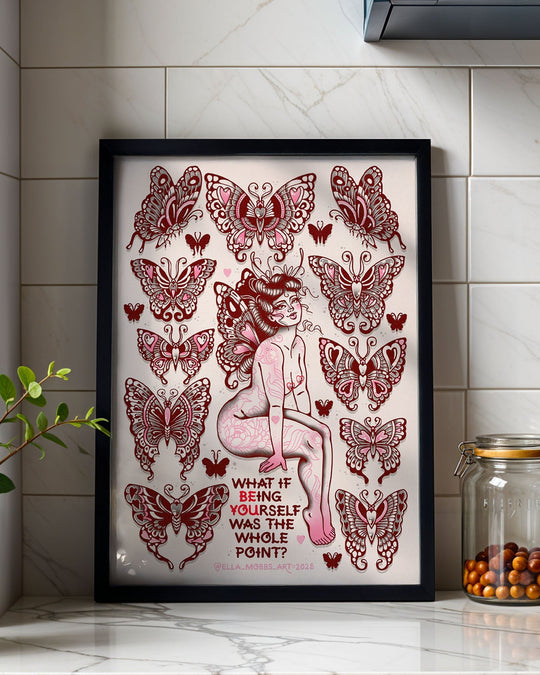 Be Yourself Print - Ella Mobbs