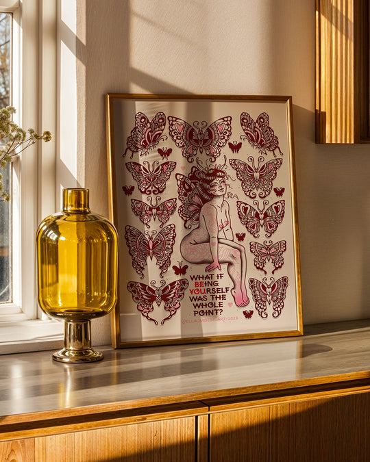 Be Yourself Print - Ella Mobbs