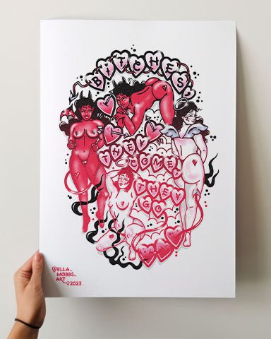 Bitches Print - Ella Mobbs