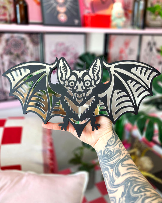 Bat Wall Hanging (Black)
