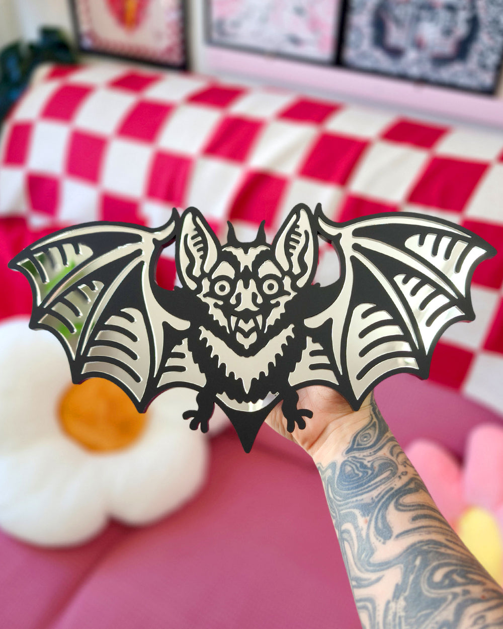 Bat Wall Hanging (Black)