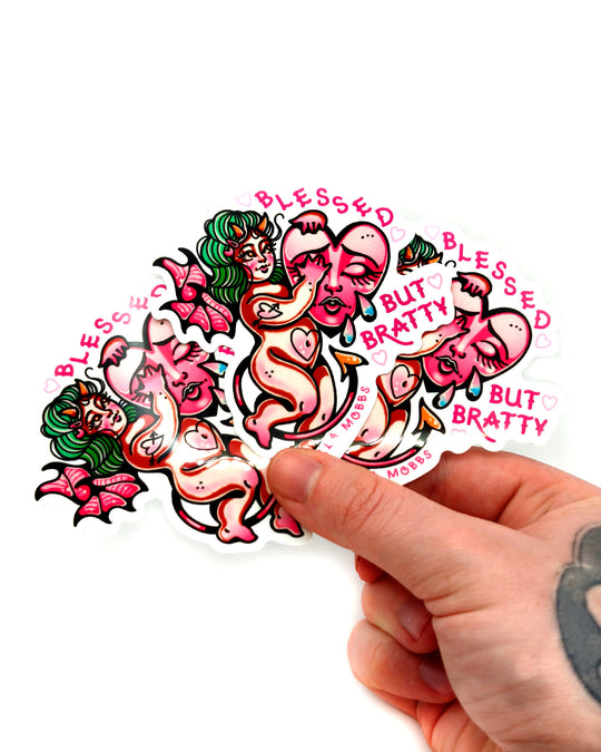 Blessed Brat Sticker
