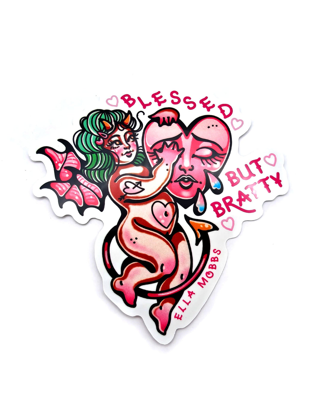 Blessed Brat Sticker - Ella Mobbs