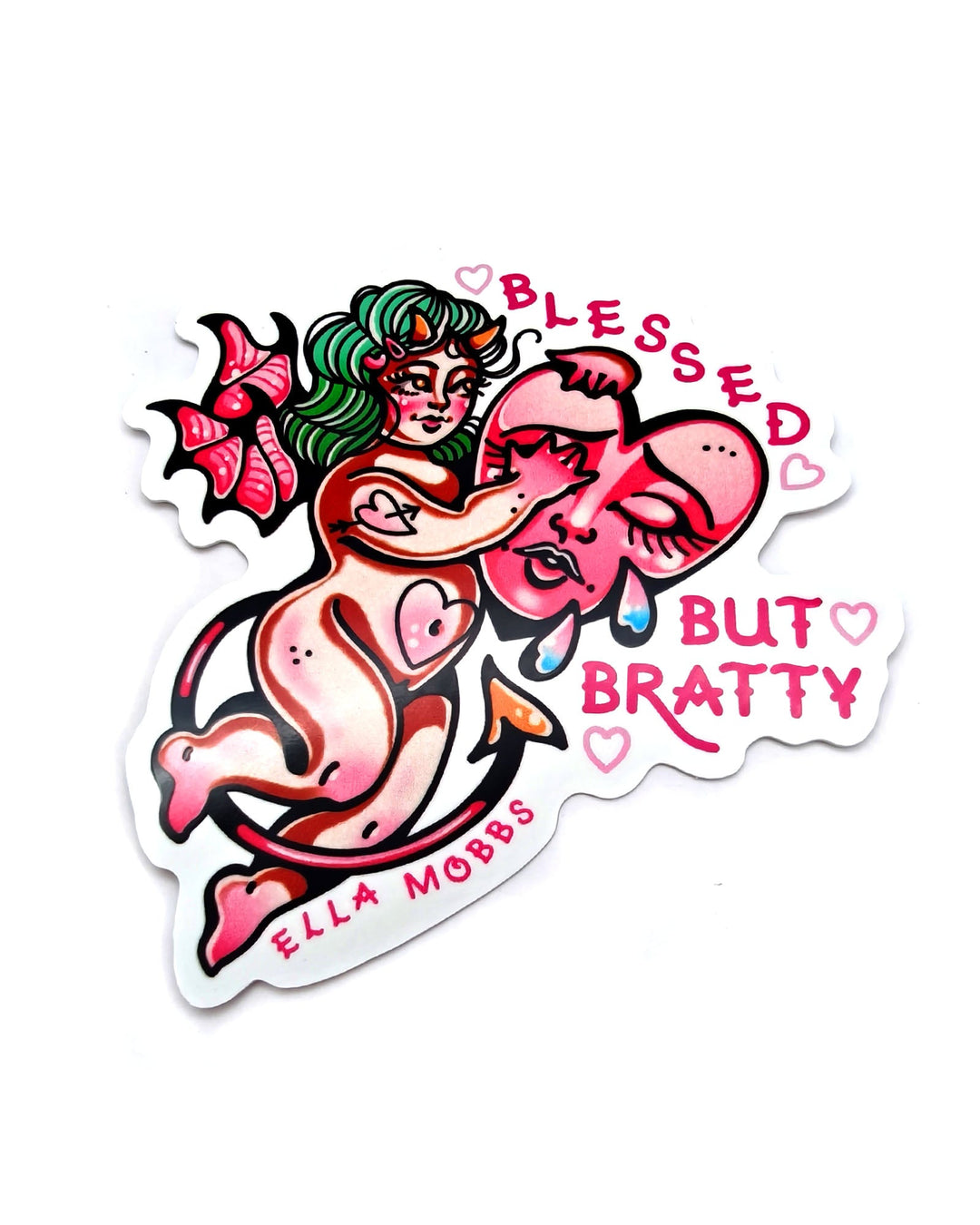 Blessed Brat Sticker - Ella Mobbs
