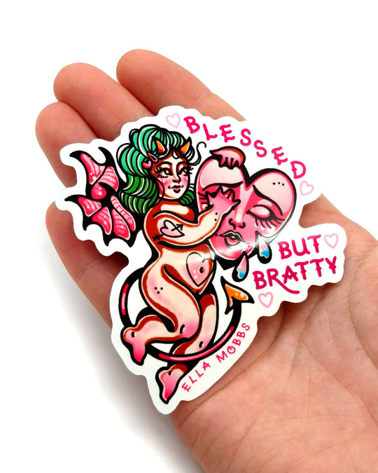 Blessed Brat Sticker