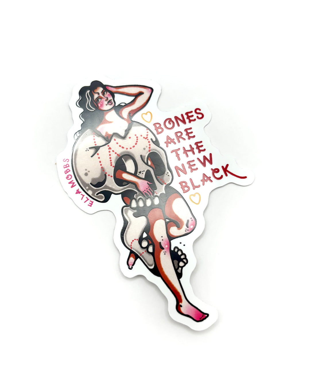 Bones Babe Sticker - Ella Mobbs