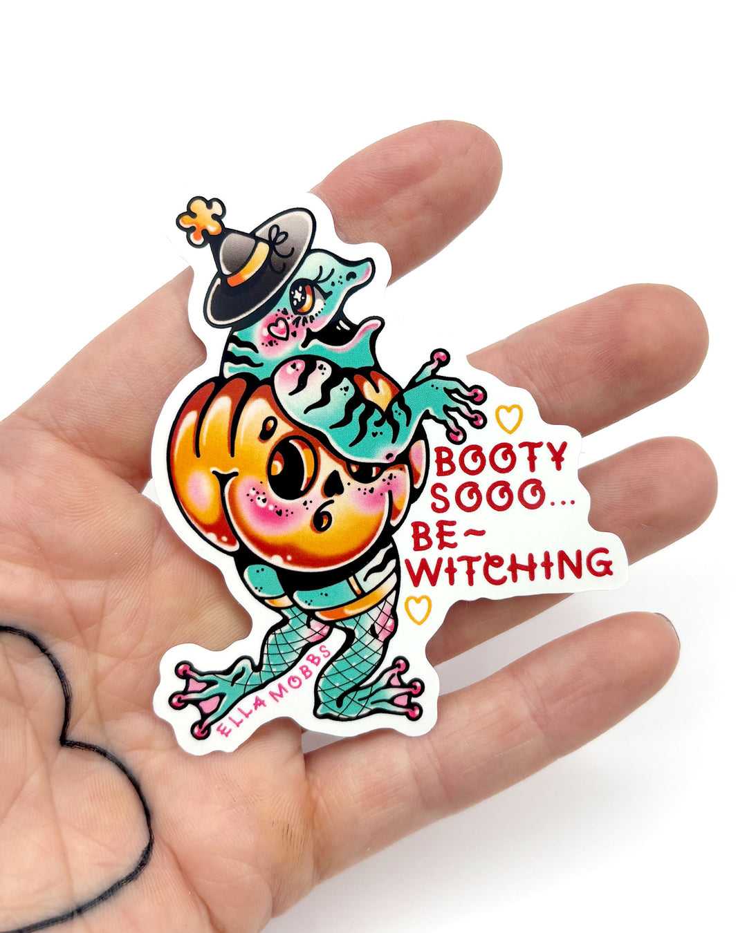Booty Frog Sticker
