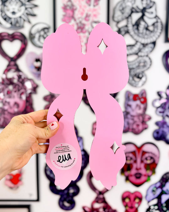 Bow 30cm/11.8" (Pink)