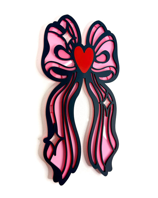 Bow 30cm/11.8" (Pink)