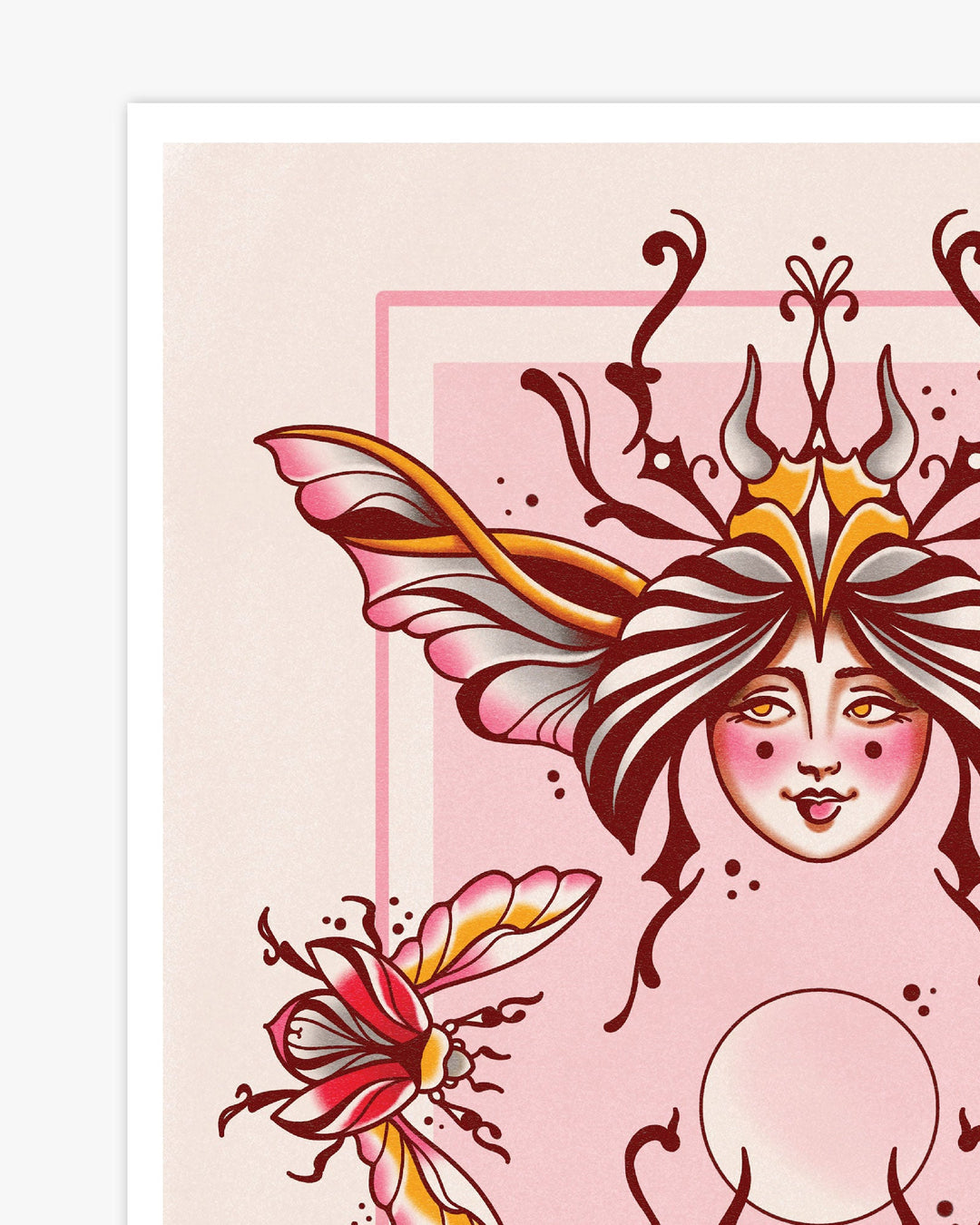 Bugs and Ladies Print - Ella Mobbs