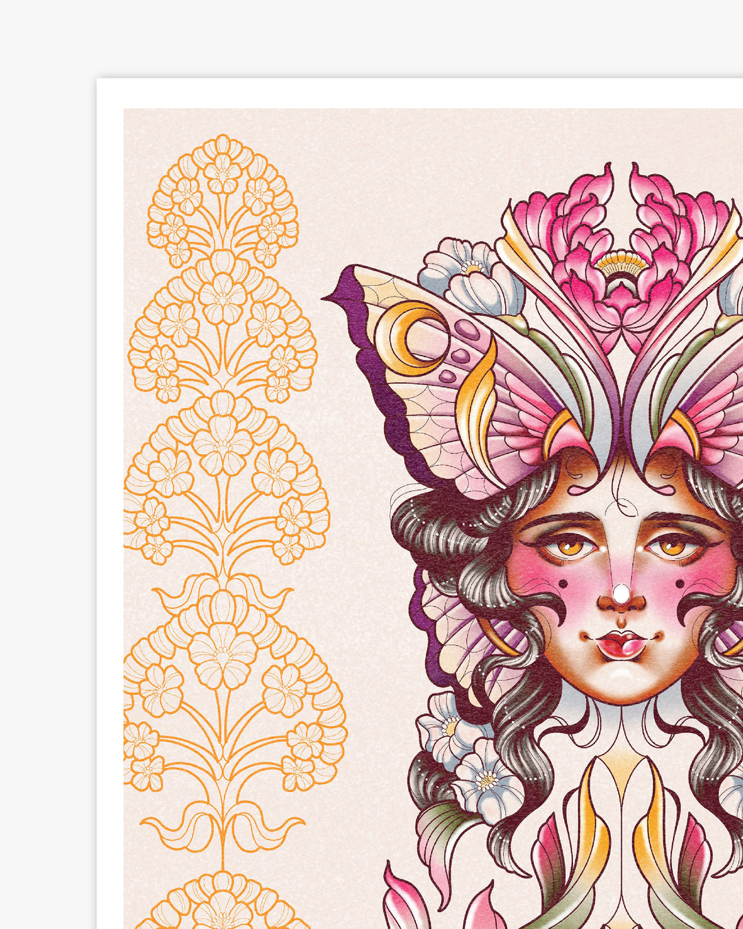 Butterfly Lady Print