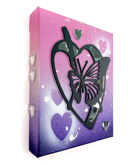 Butterfly Canvas 25cm/10"