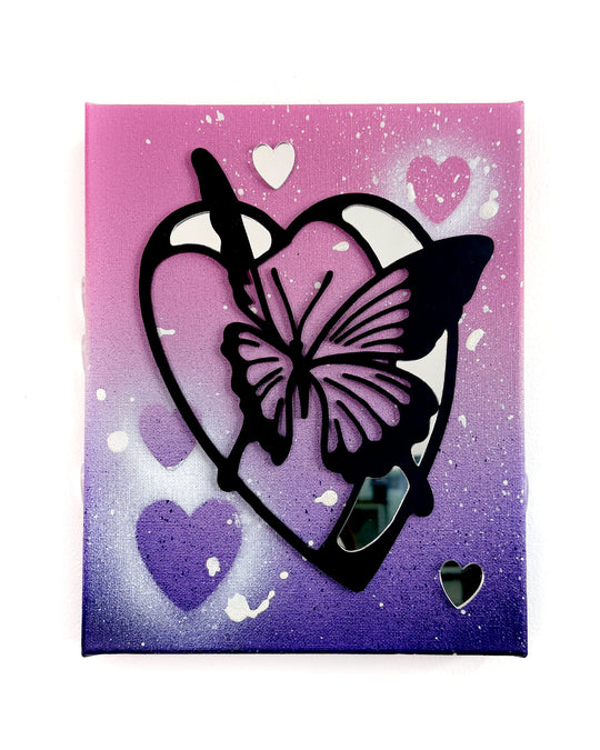 Butterfly Canvas 25cm/10"