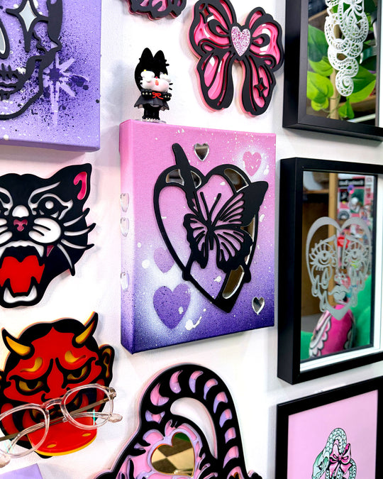 Butterfly Canvas 25cm/10"