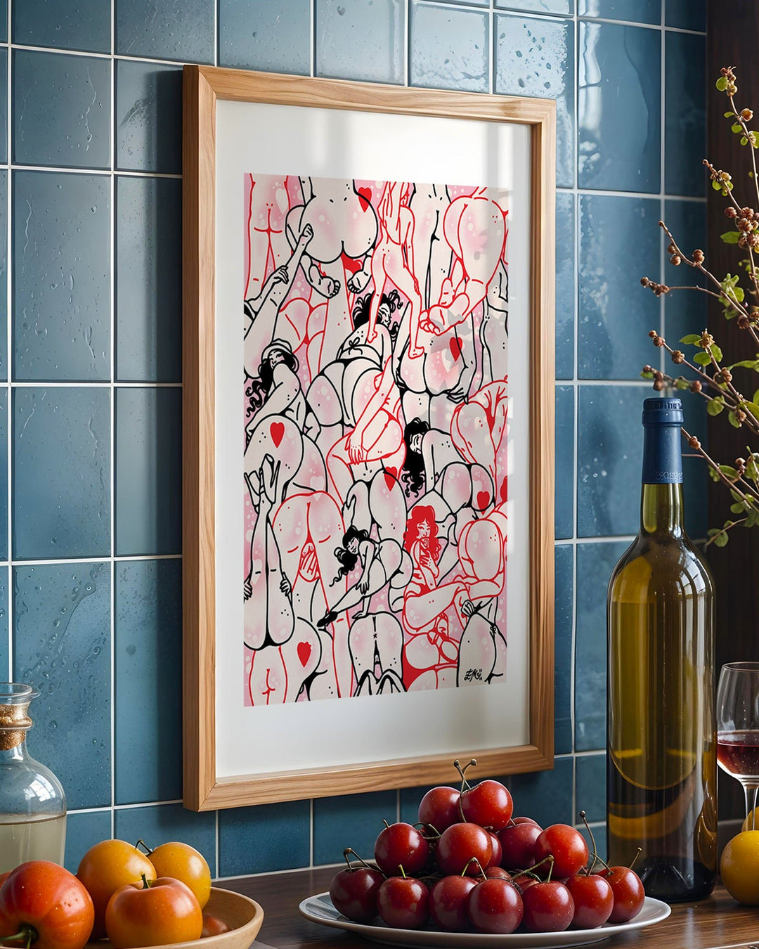 Butts Part One Print - Ella Mobbs