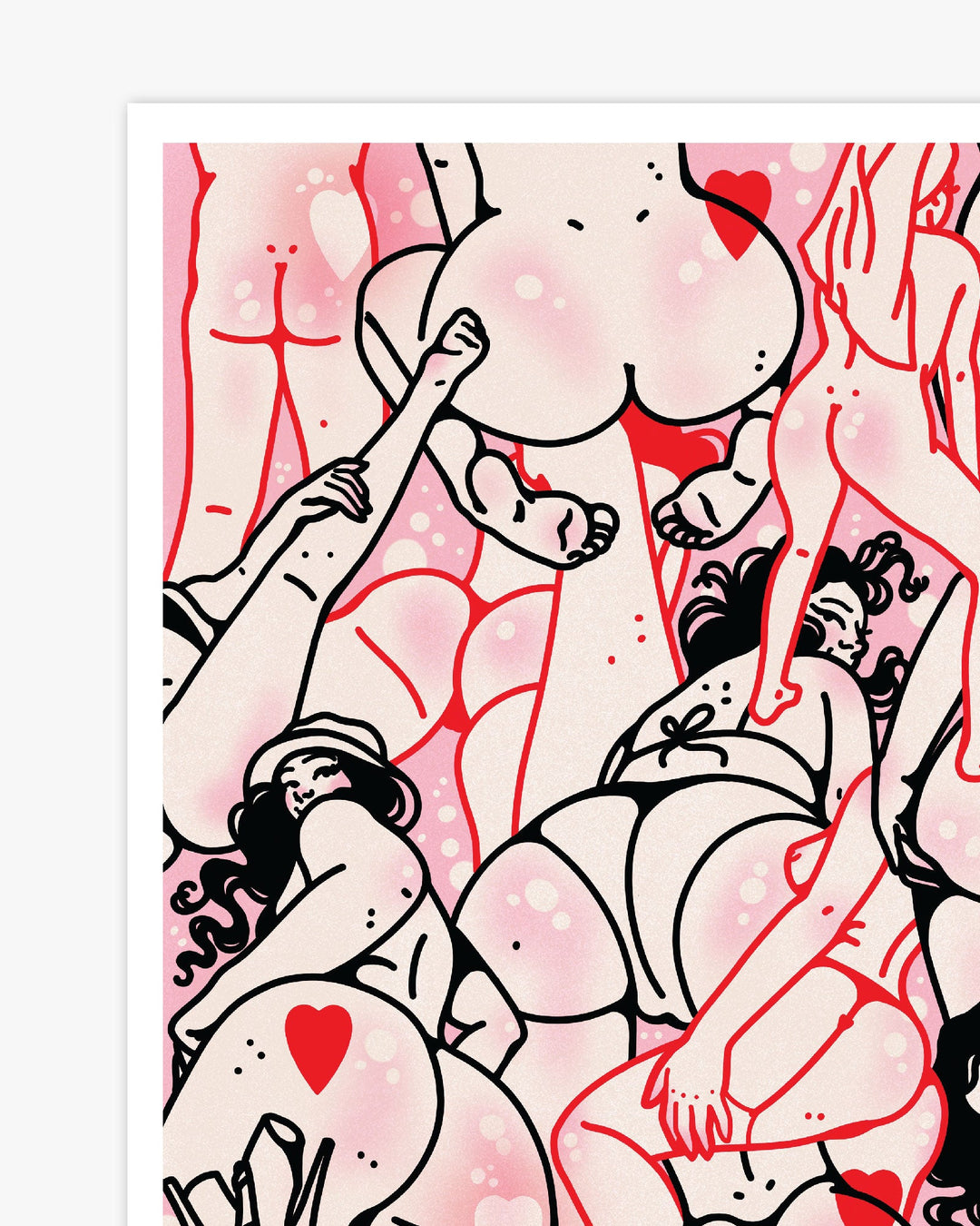 Butts Part One Print - Ella Mobbs