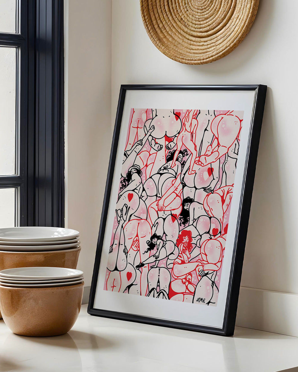 Butts Part One Print - Ella Mobbs
