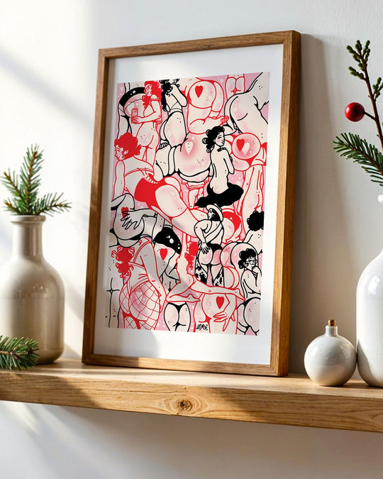 Butts Part Three Print - Ella Mobbs