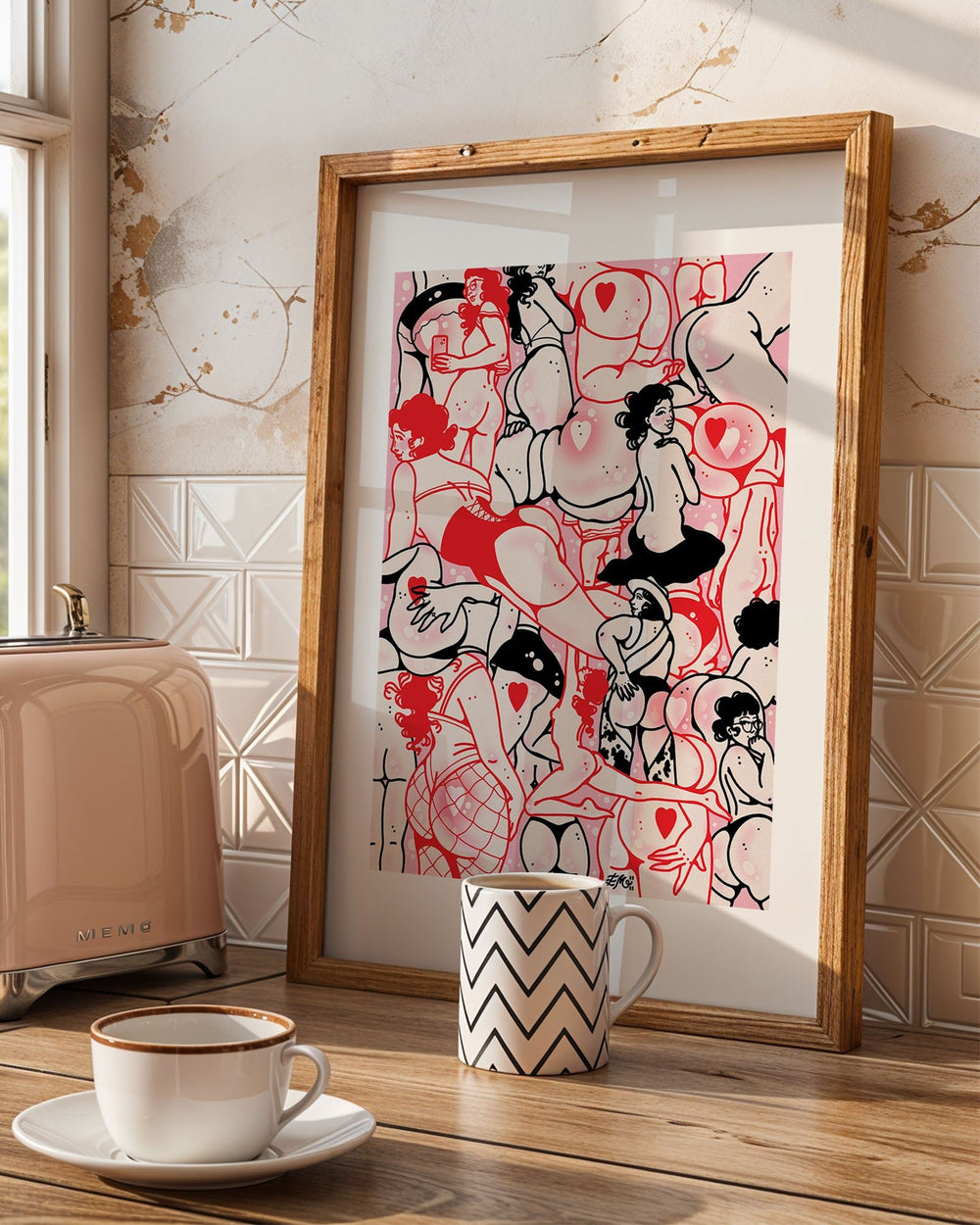 Butts Part Three Print - Ella Mobbs