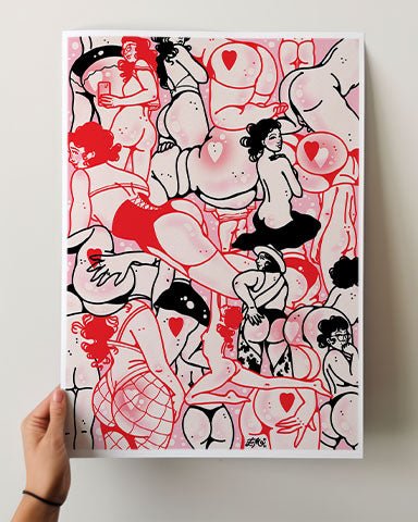 Butts Part Three Print - Ella Mobbs