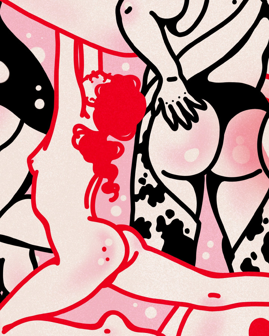 Butts Part Three Print - EllaMobbs