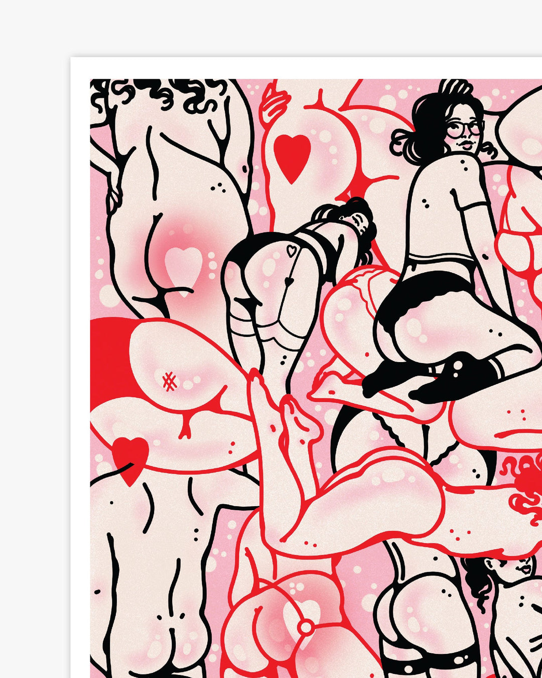 Butts Part Two Print - Ella Mobbs