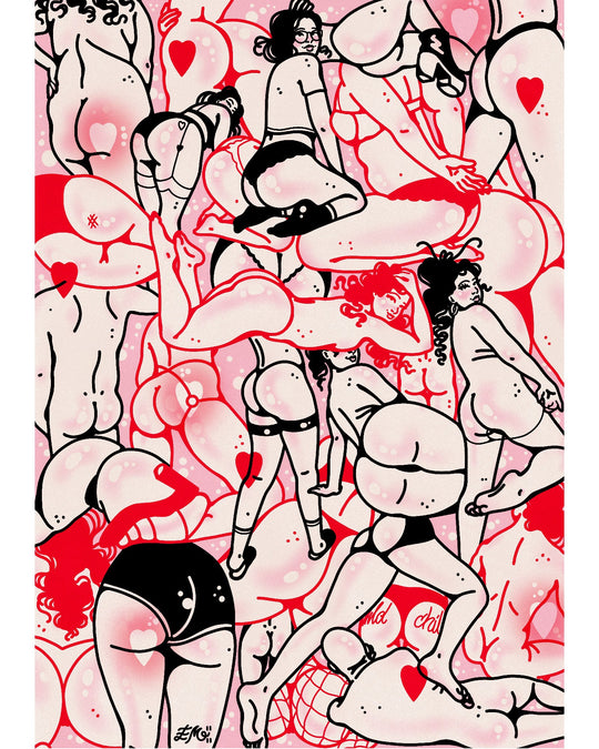 Butts Part Two Print - EllaMobbs