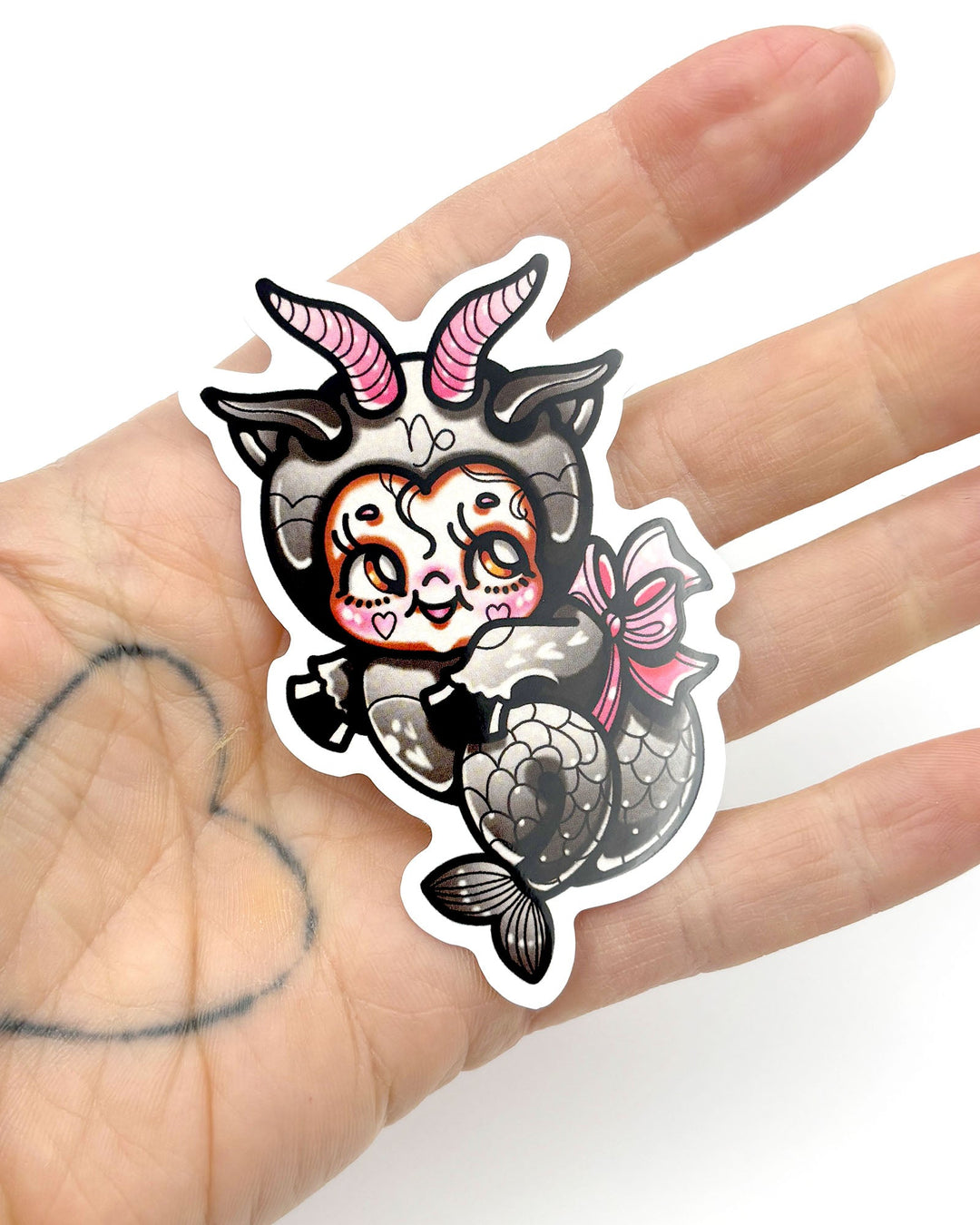 Capricorn Sticker - Ella Mobbs