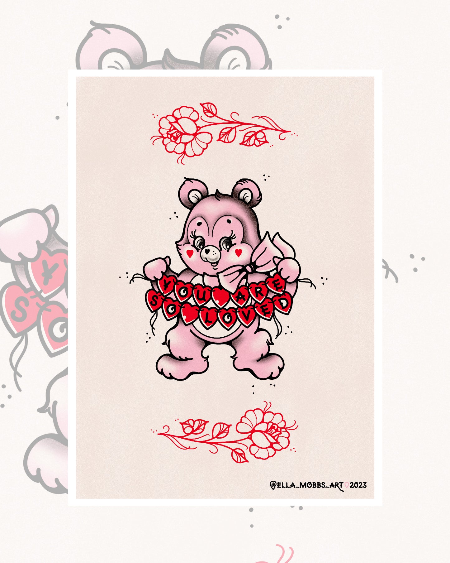 Care Bear Art Print