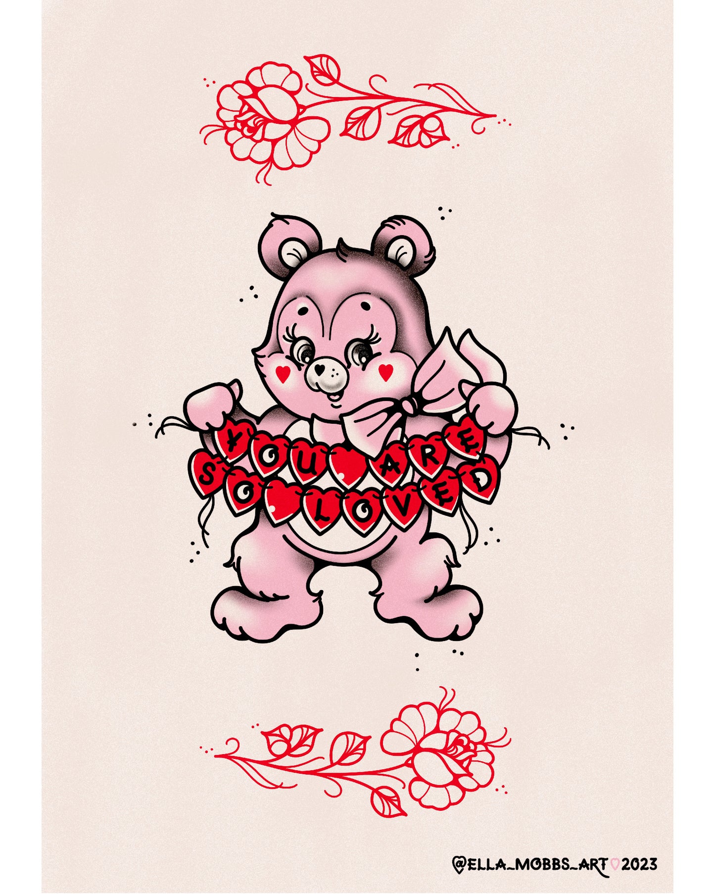 Care Bear Art Print