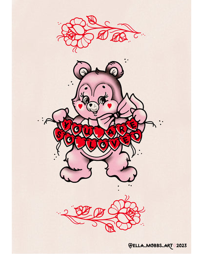 Care Bear Art Print