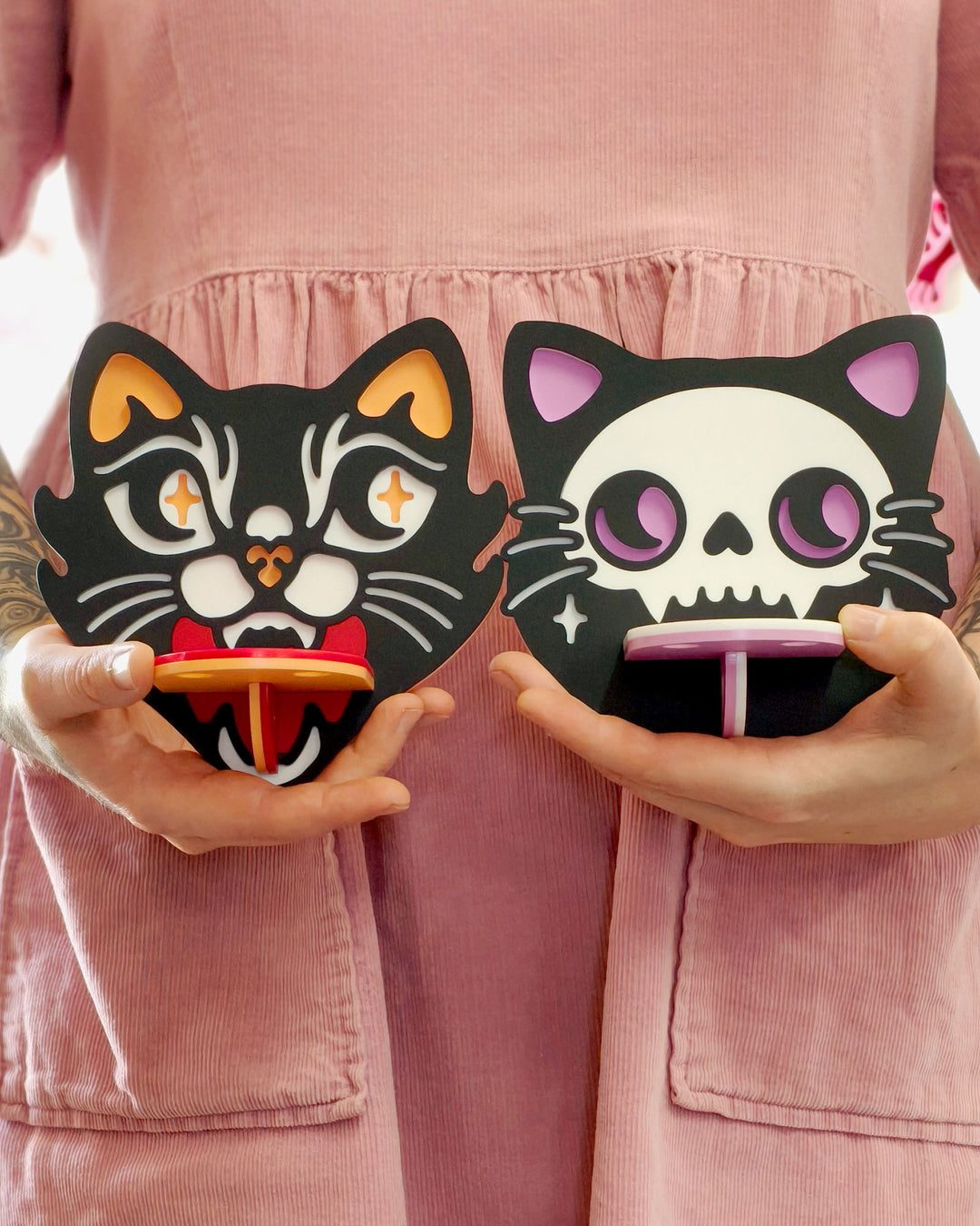 Cat Skull Shelf