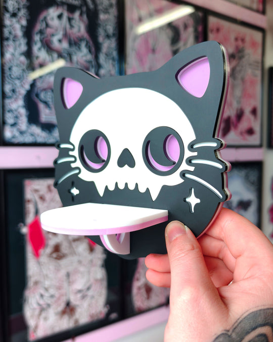 Cat Skull Shelf