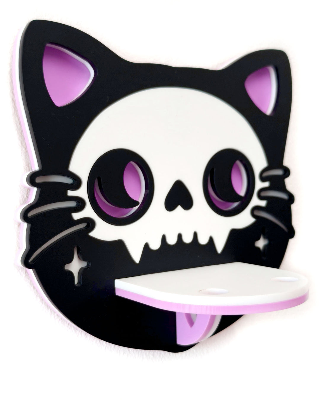 Cat Skull Shelf
