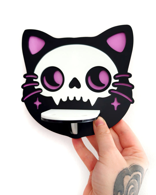 Cat Skull Shelf - Ella Mobbs
