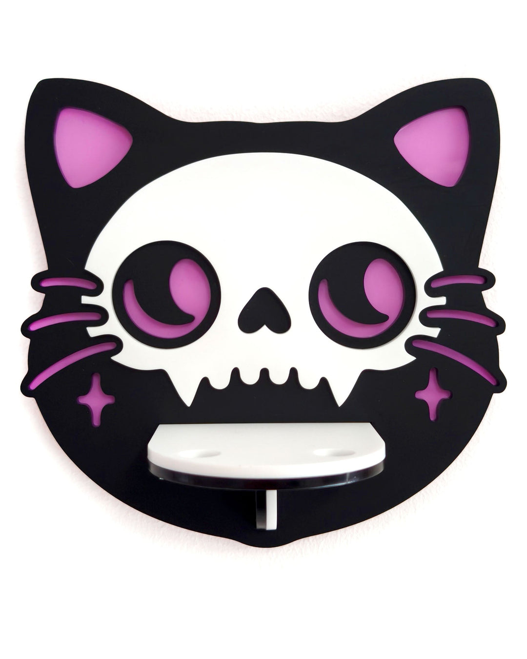Cat Skull Shelf - Ella Mobbs