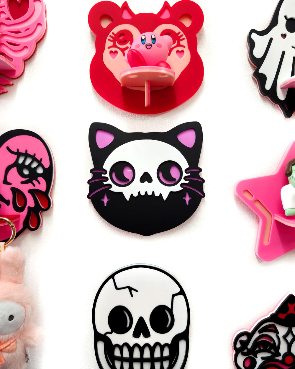 Cat Skull Mini Wall Hanging