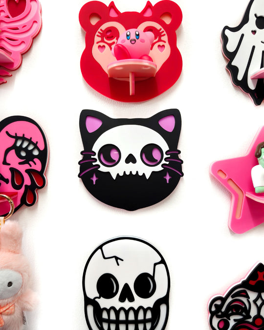 Cat Skull Mini Wall Hanging