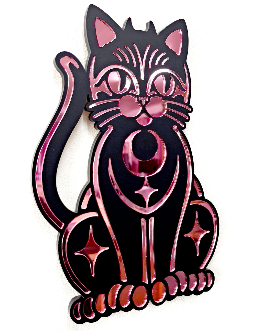 Cat Wall Hanging (Black)
