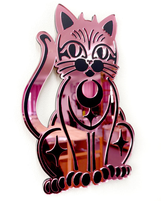 Cat Wall Hanging (Pink)