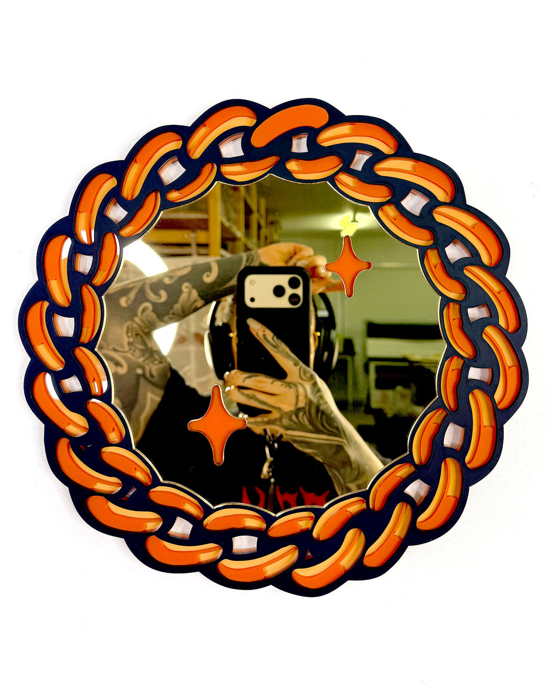 Chain Mirror 30cm/11.8"