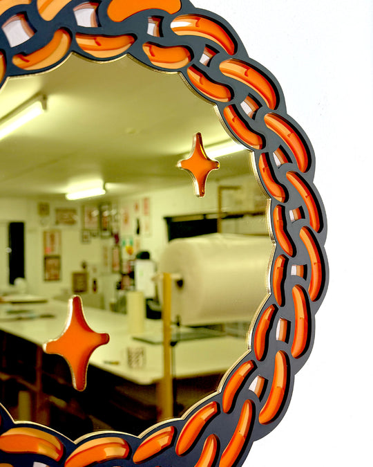 Chain Mirror 30cm/11.8"