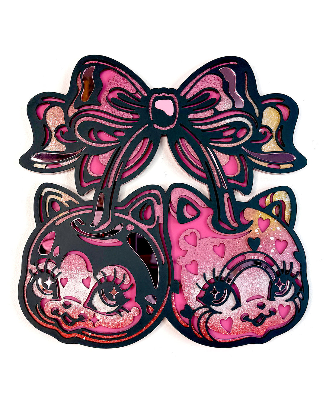 Cherry Kittens 30cm/11.8" (Painted 