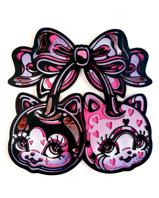 Cherry Kittens 30cm/11.8" (Painted 