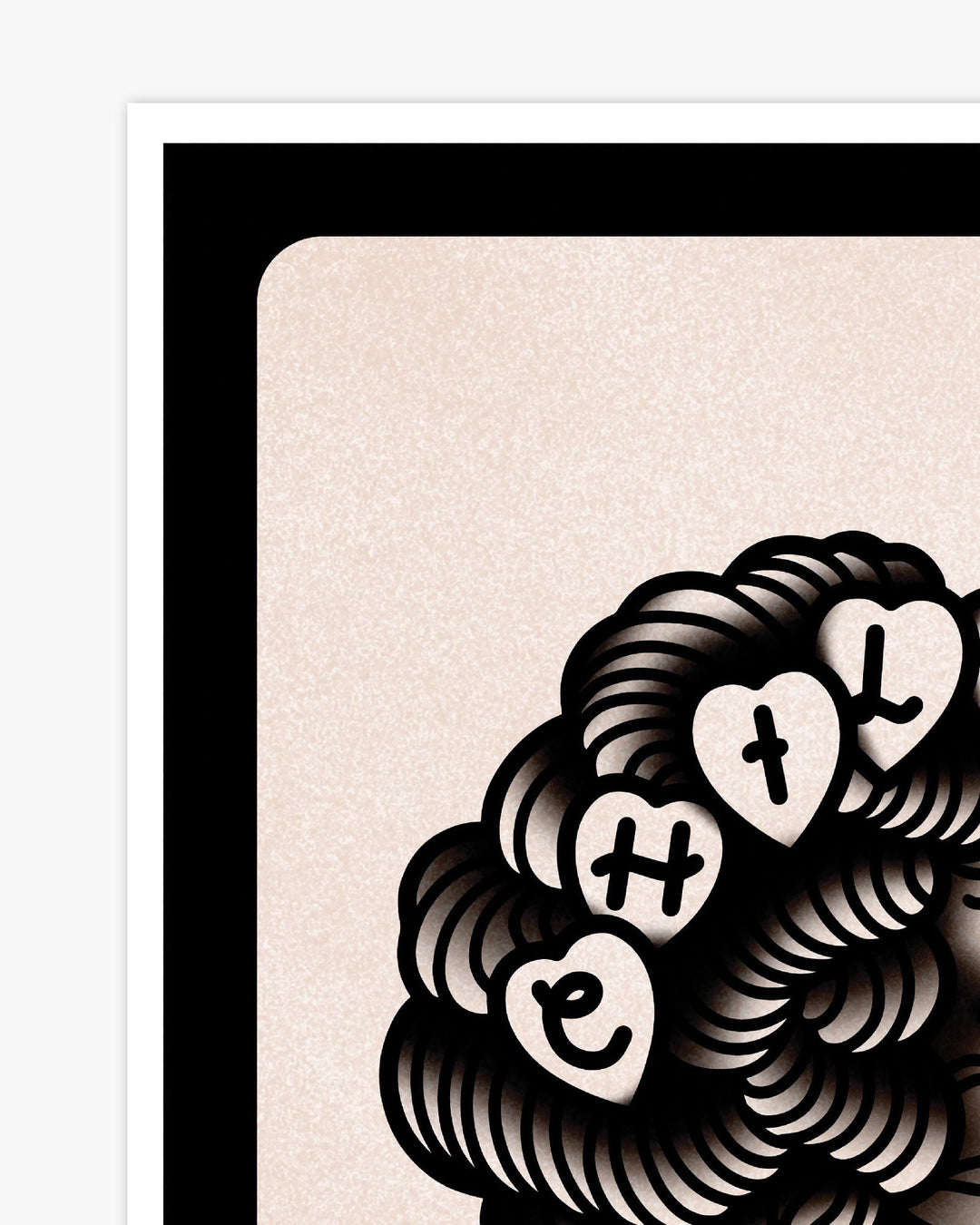 Chill Lady Head Print - Ella Mobbs